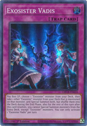 Exosister Vadis - GRCR-EN024 - Super Rare 1st Edition