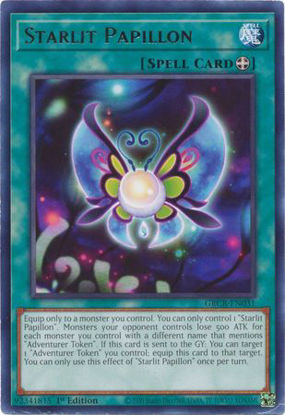 Starlit Papillon - GRCR-EN031 - Rare 1st Edition