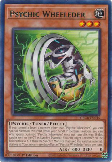 Psychic Wheeleder - GRCR-EN045 - Rare 1st Edition