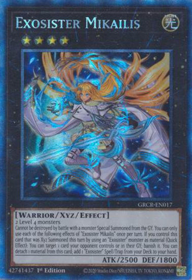 Exosister Mikailis - GRCR-EN017 - Collectors Rare 1st Edition