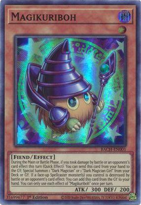 Magikuriboh - BACH-EN001 - Super Rare 1st Edition