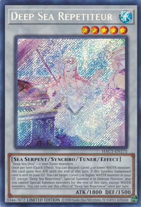 Deep Sea Repetiteur - HAC1-EN175 - Secret Rare 1st Edition