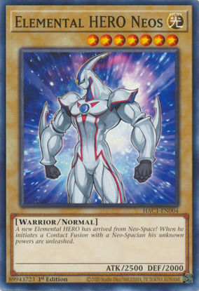 Elemental HERO Neos - HAC1-EN004 - Common 1st Edition