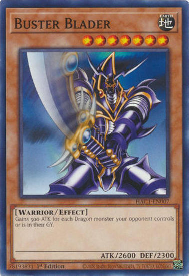 Buster Blader - HAC1-EN007 - Common 1st Edition