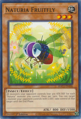 Naturia Fruitfly - HAC1-EN106 - Common 1st Edition