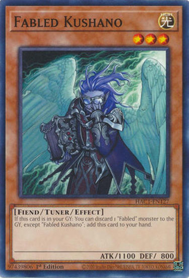 Fabled Kushano - HAC1-EN127 - Common 1st Edition