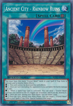 Ancient City - Rainbow Ruins - SGX1-ENF10 - Common 1st Edition