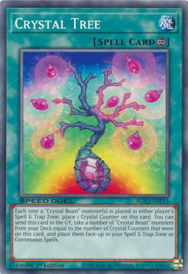 Crystal Tree - SGX1-ENF15 - Common 1st Edition