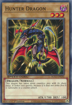 Hunter Dragon - SGX1-ENG02 - Common 1st Edition