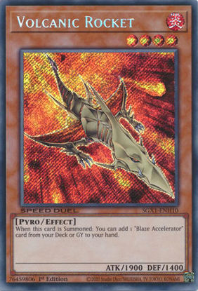 Volcanic Rocket - SGX1-ENH10 - Common 1st Edition