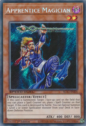 Apprentice Magician - SGX1-ENI05 - Common 1st Edition