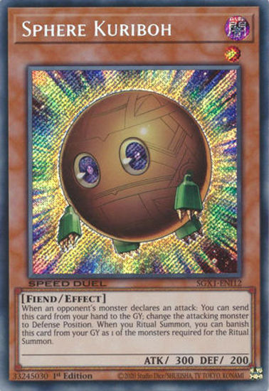 Sphere Kuriboh - SGX1-ENI12 - Common 1st Edition