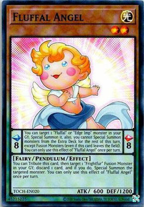 Fluffal Angel - TOCH-EN020 - Super Rare 1st Edition