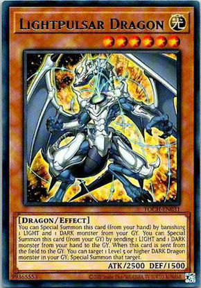 Lightpulsar Dragon - TOCH-EN031 - Rare 1st Edition