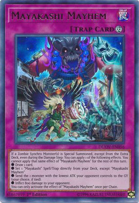 Mayakashi Mayhem - DUOV-EN056 - Ultra Rare 1st Edition