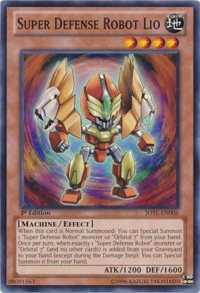 Super Defense Robot Lio - JOTL-EN006 - Common Unlimited