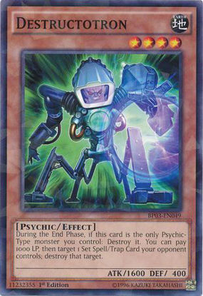 Destructotron - BP03-EN049 - Shatterfoil Rare 1st Edition