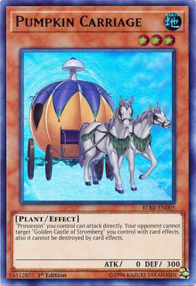 Pumpkin Carriage - BLRR-EN005 - Ultra Rare 1st Edition