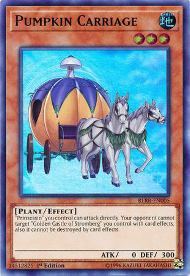 Pumpkin Carriage - BLRR-EN005 - Ultra Rare 1st Edition