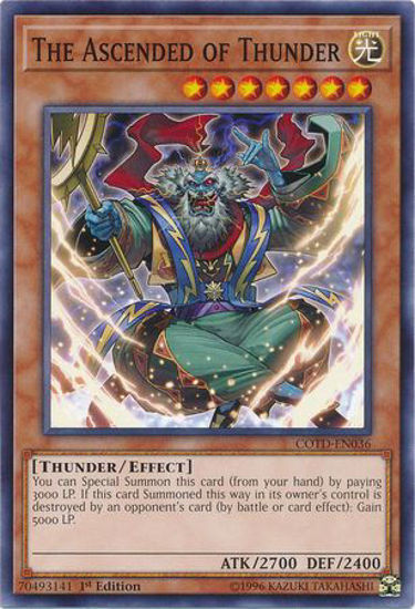 The Ascended of Thunder - COTD-EN036 - Short Print Unlimited