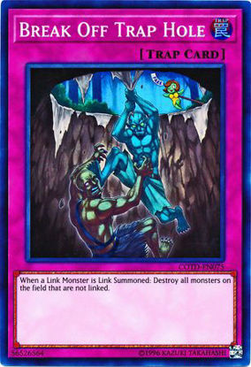 Break Off Trap Hole - COTD-EN075 - Super Rare 1st Edition