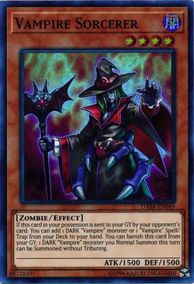 Vampire Sorcerer - DASA-EN049 - Super Rare 1st Edition