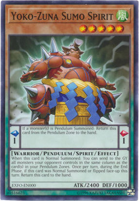 Yoko-Zuna Sumo Spirit - EXFO-EN000 - Common 1st Edition