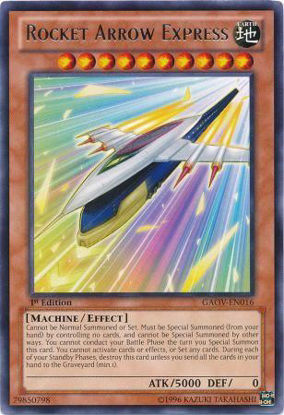 Rocket Arrow Express - GAOV-EN016 - Rare Unlimited