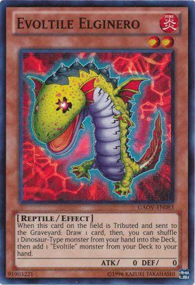 Evoltile Elginero - GAOV-EN083 - Super Rare 1st Edition