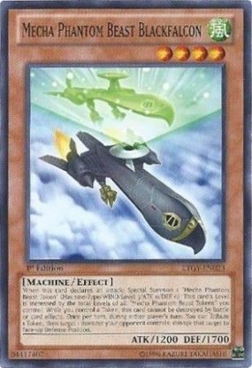 Mecha Phantom Beast Blackfalcon - LTGY-EN023 - Common Unlimited