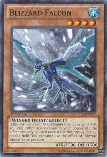 Blizzard Falcon - LTGY-EN012 - Common 1st Edition