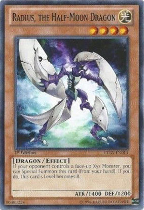 Radius, the Half-Moon Dragon - LTGY-EN014 - Common 1st Edition