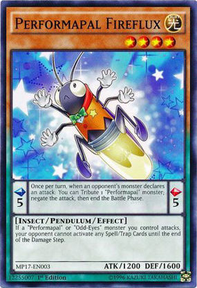 Performapal Fireflux - MP17-EN003 - Common 1st Edition