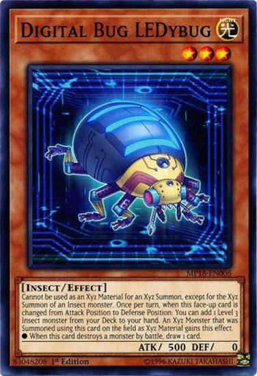 Digital Bug LEDybug - MP18-EN006 - Common 1st Edition