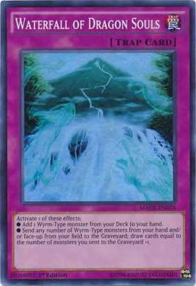 Waterfall of Dragon Souls - MACR-EN078 - Super Rare 1st Edition