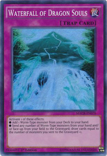 Waterfall of Dragon Souls - MACR-EN078 - Super Rare 1st Edition