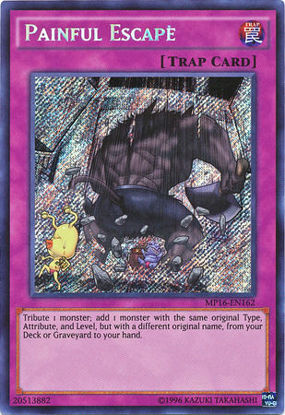 Painful Escape - MP16-EN162 - Secret Rare 1st Edition