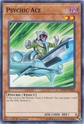 Psychic Ace - MP19-EN092 - Common 1st Edition