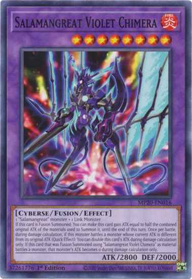 Salamangreat Violet Chimera - MP20-EN016 - Common 1st Edition