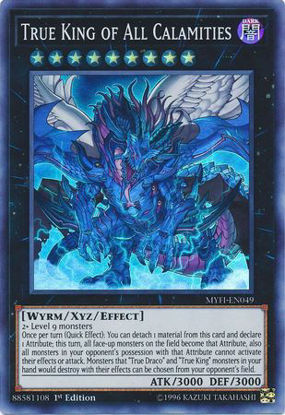 True King of All Calamities - MYFI-EN049 - Super Rare 1st Edition