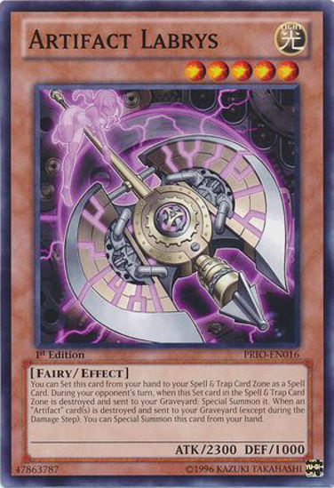 Artifact Labrys - PRIO-EN016 - Common 1st Edition