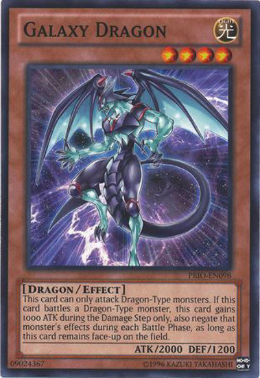 Galaxy Dragon - PRIO-EN098 - Common 1st Edition