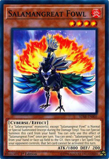 Salamangreat Fowl - SDSB-EN005 - Common 1st Edition