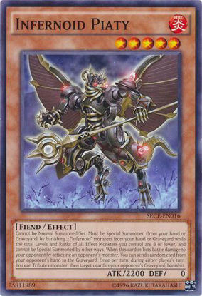 Infernoid Piaty - SECE-EN016 - Common 1st Edition