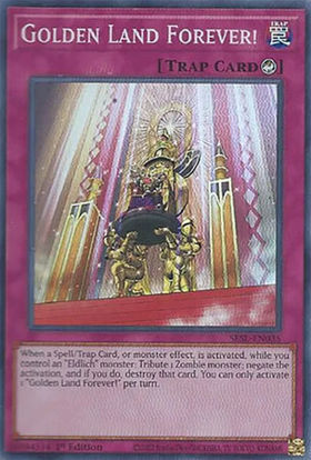 Golden Land Forever! - SESL-EN035 - Super Rare 1st Edition