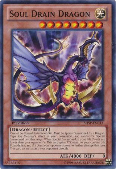 Soul Drain Dragon - SHSP-EN013 - Common 1st Edition