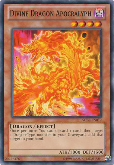 Divine Dragon Apocralyph - SDBE-EN012 - Common 1st Edition