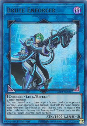 Brute Enforcer - GFP2-EN026 - Ultra Rare 1st Edition