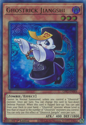 Ghostrick Jiangshi - GFP2-EN066 - Ultra Rare 1st Edition