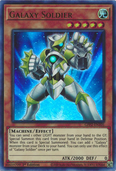 Galaxy Soldier - GFP2-EN105 - Ultra Rare 1st Edition